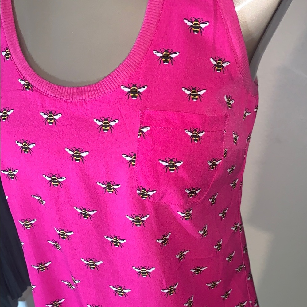 Banana Republic Fuchsia Patterned Tank Top - Picture 2 of 5